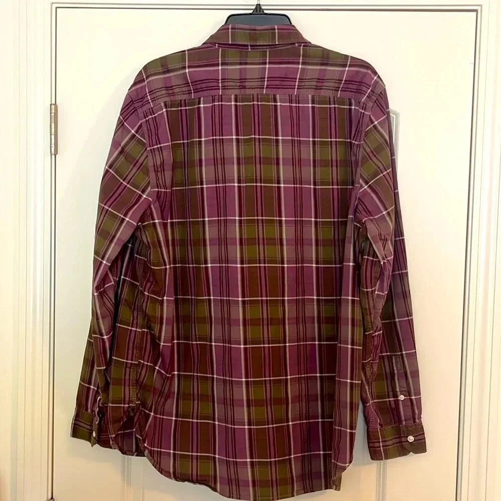 Levi’s Button Up Shirt Plaid Men’s Size XL